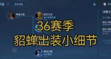 《貂蝉高分攻略出装大揭秘》（重磅福利！以貂蝉为主角，教你玩转王者荣耀！）