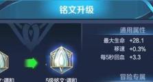 《以太乙真人满血出装铭文攻略》（解析真人满血出装铭文的选择和运用技巧）
